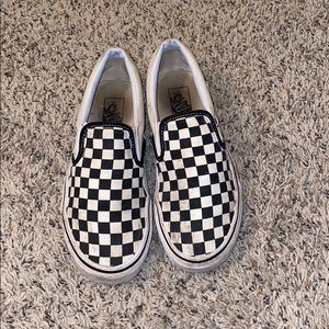 Checkered Vans